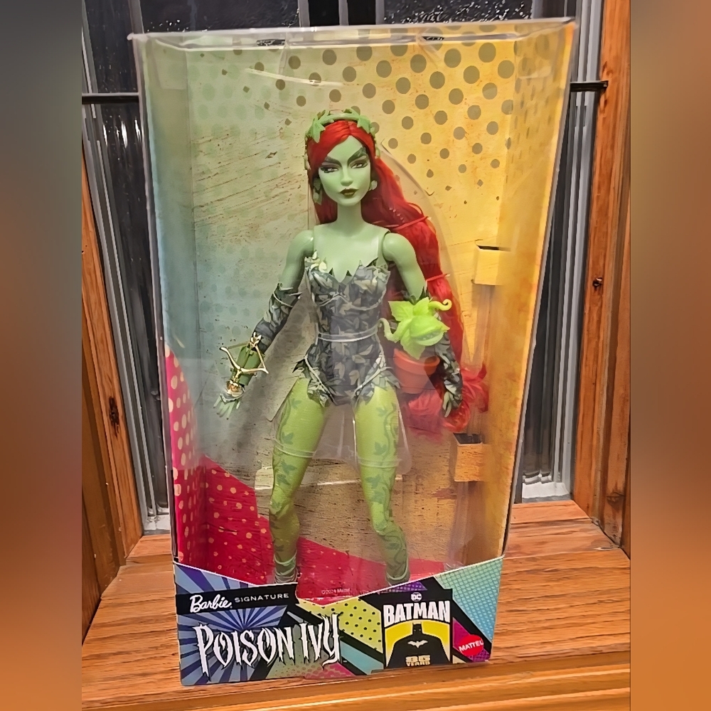 Barbie Signature Green and Red Poison Ivy Doll